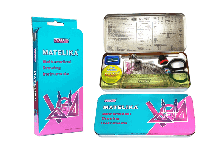 PRIME Matelika - Metal Geometry Box