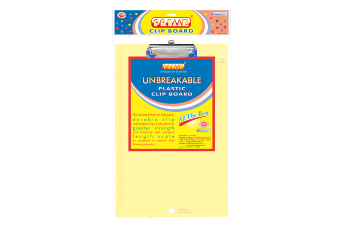 PRIME Psc-2 - Plastic Clipboard
