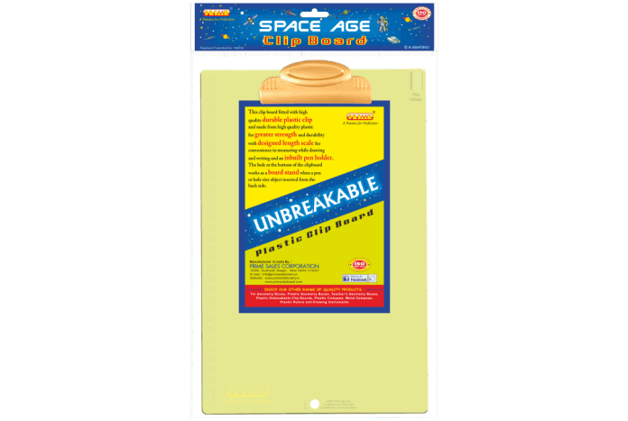 PRIME Sat-3 - Plastic Clipboard