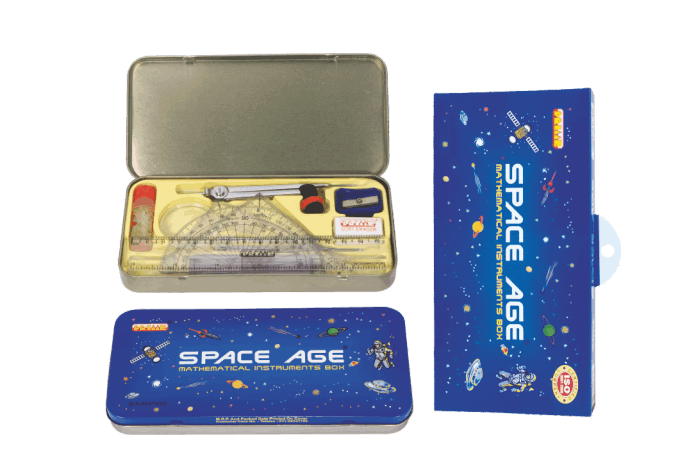 PRIME Space Age - Metal Geometry Box